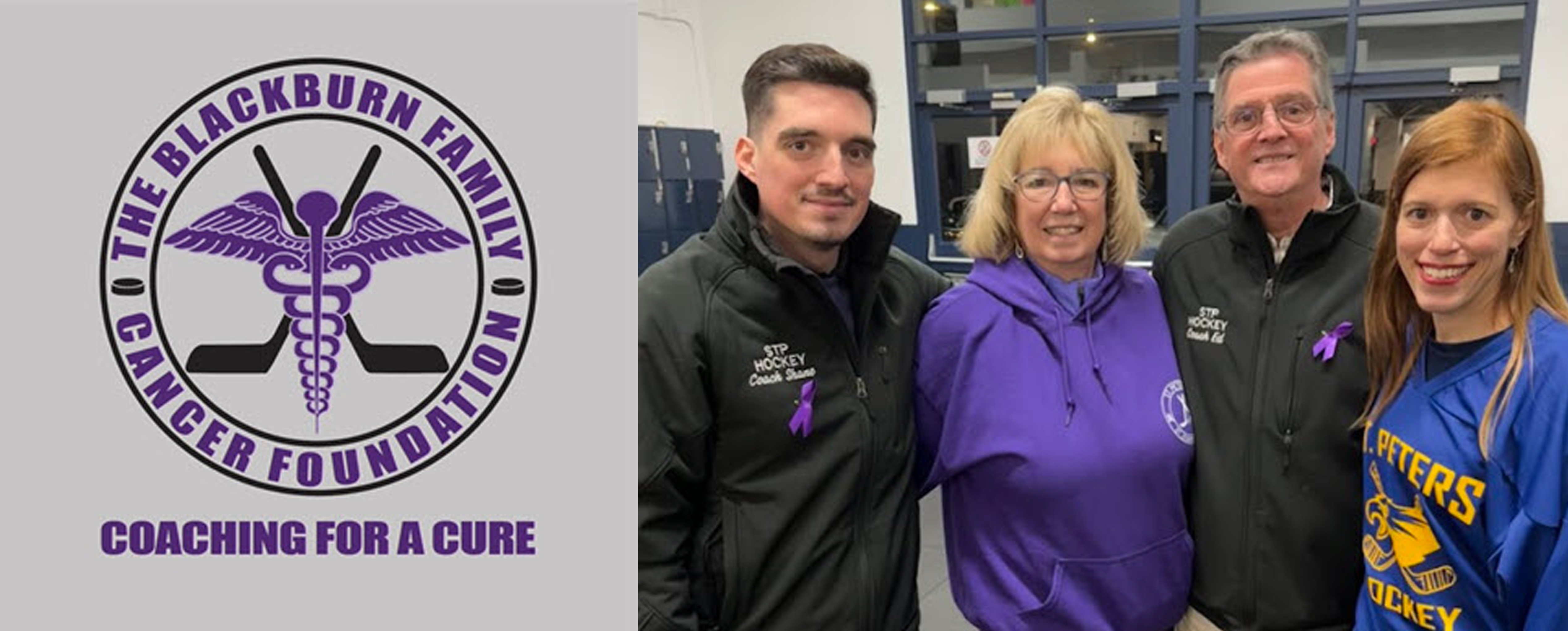 Blackburn family with logo