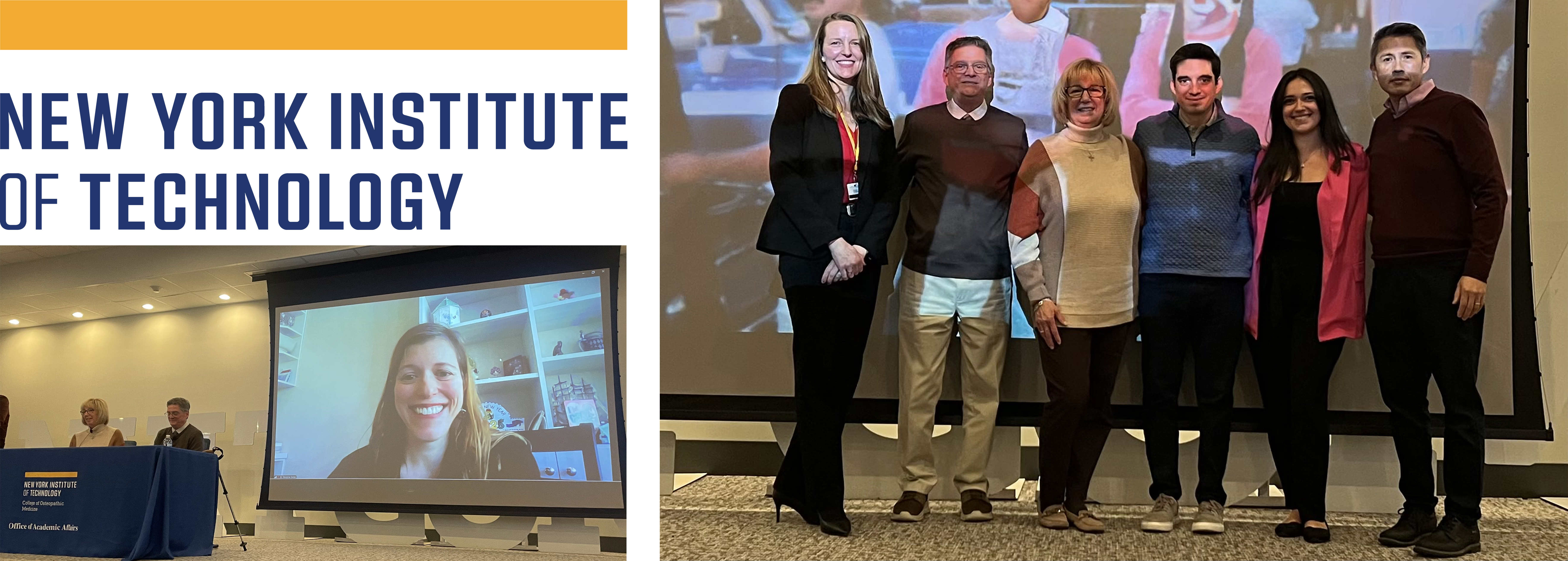 Blackburns and Dr Siolas speak at NYITCOM