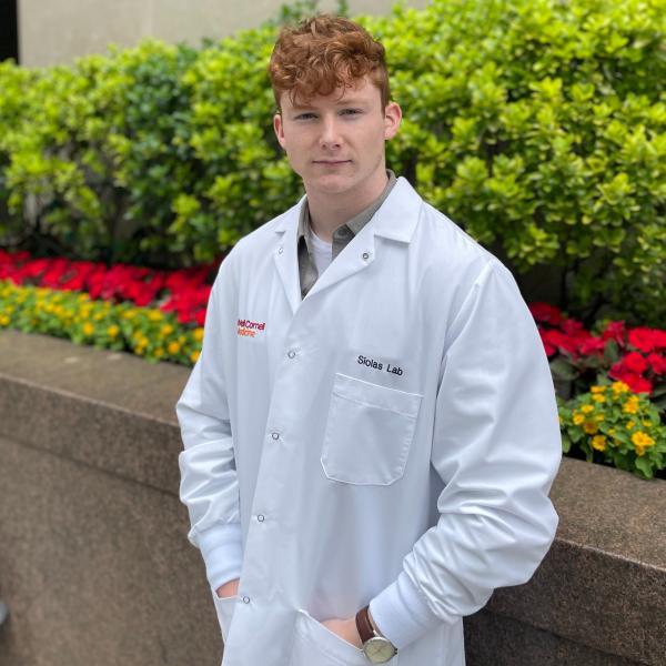 Caolain Mathers in Laboratory Attire